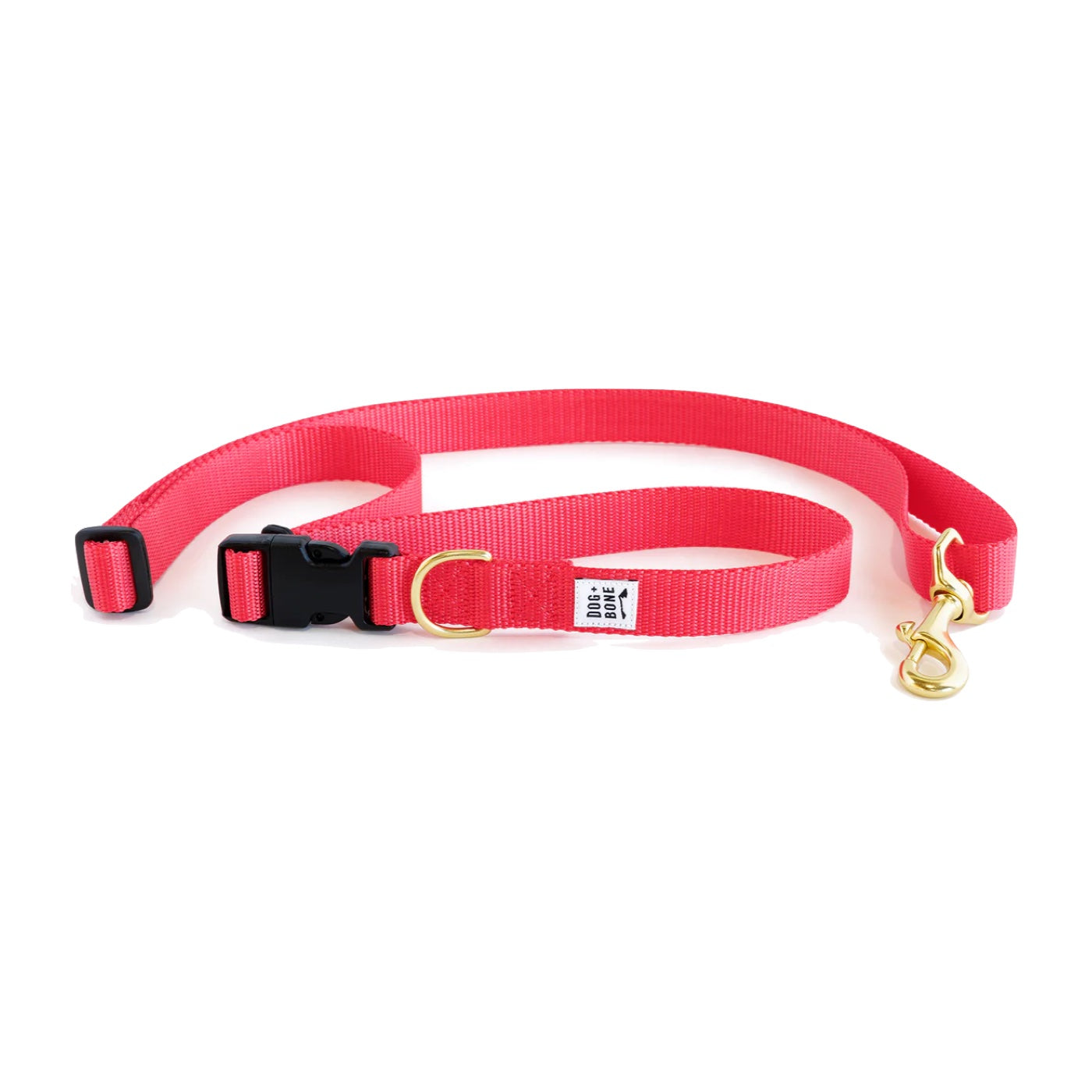 Dog+Bone Adjustable Leash 3-6ft, Hand Held/ Hands Free, Punch