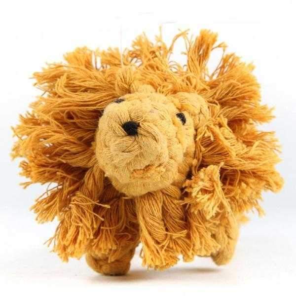 Lion Rope Dog Toy