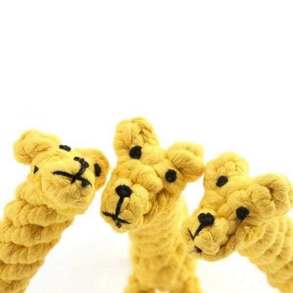 Giraffe Rope Dog Toy