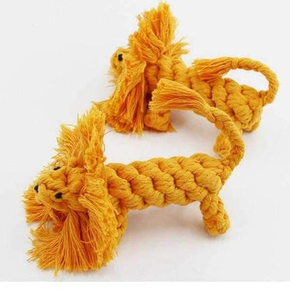 Lion Rope Dog Toy